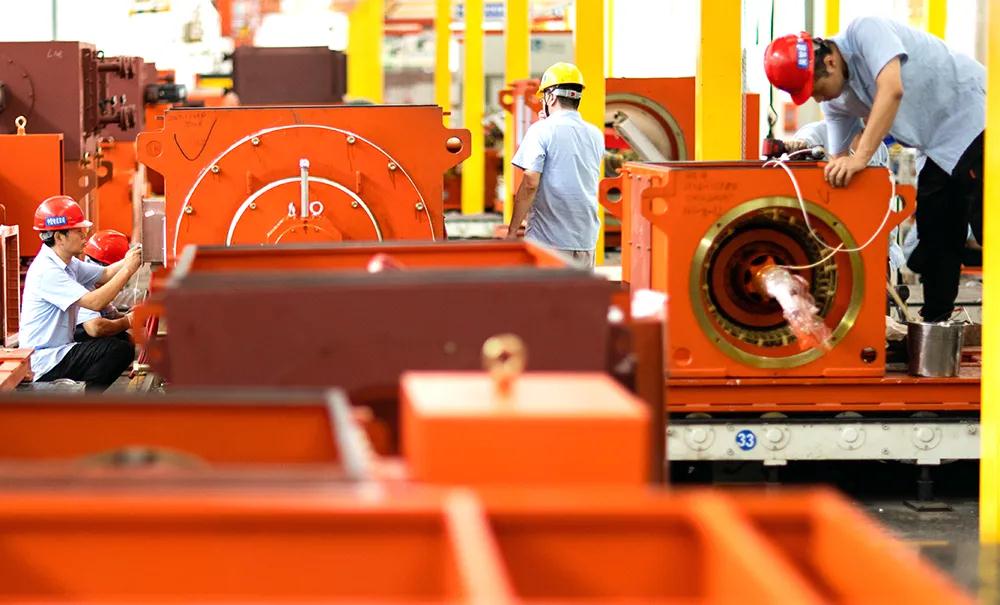 湘電股份電機事業部 保成套解難題 全力奮戰高產月.jpg